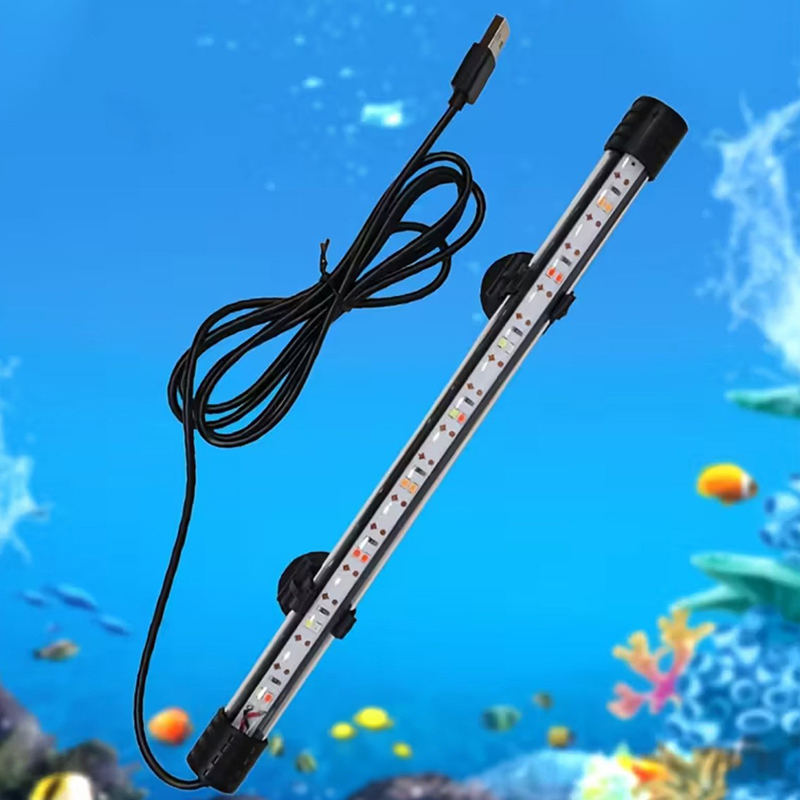 Aquarium Planted Tank Light - 17-47CM enchufe USB luz LED para
