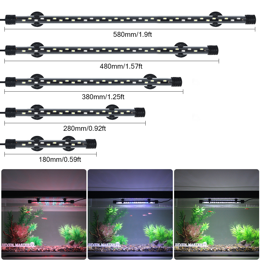 Aquarium Planted Tank Light - Luz LED para acuario, lámpara de