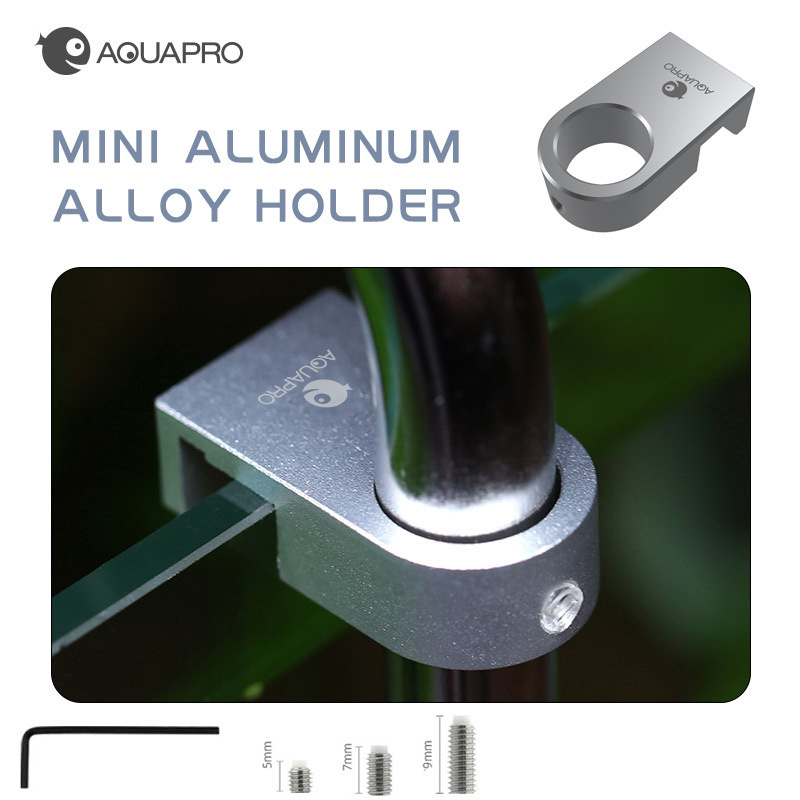 Aquarium Planted Tank Filter - Mini soporte de aleación de aluminio