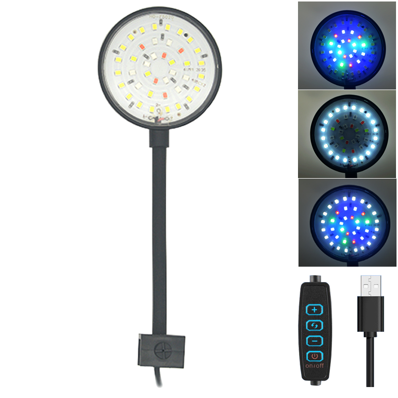 Lámpara LED USB para acuario,  - Planted Aquarium Pendant Light reseña y precio