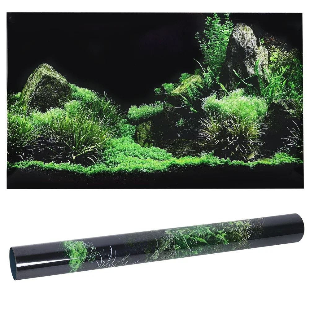 Póster de pegatina 3d para fon - Aquarium Planted Background reseña y precio