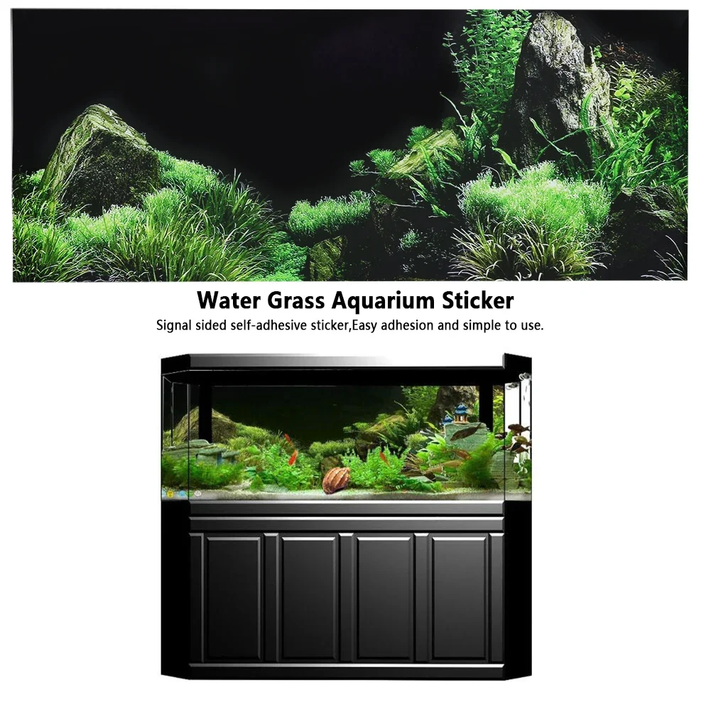 Póster de pegatina 3d para fon - Aquarium Planted Background reseña y precio