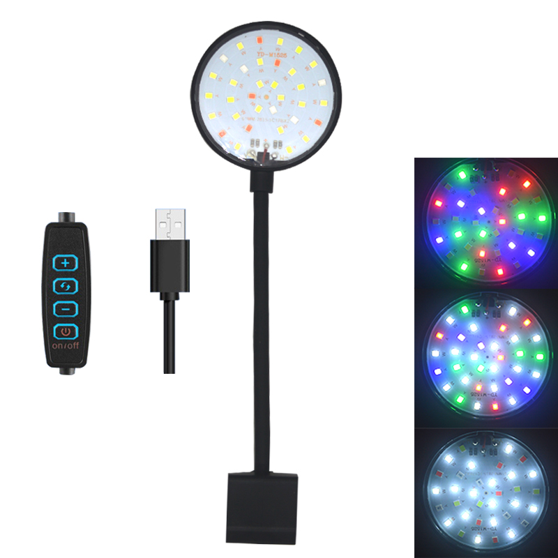Lámpara LED USB para acuario,  - Aquarium Planted Tank Light reseña y precio