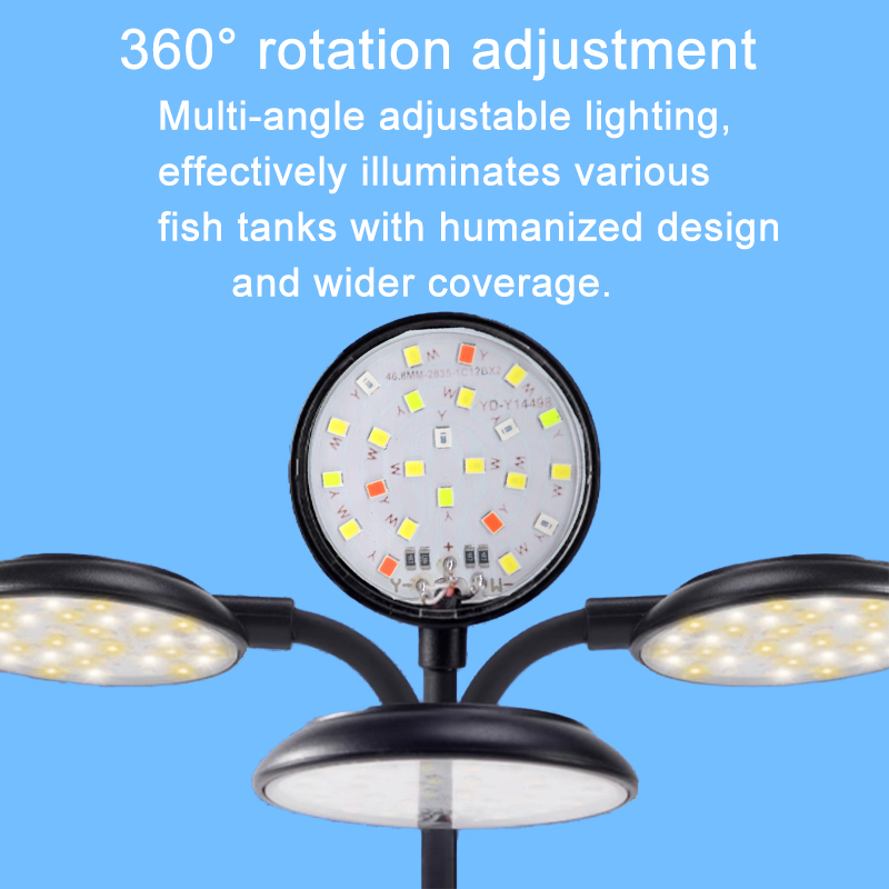 Lámpara LED USB para acuario,  - Aquarium Planted Tank Light reseña y precio