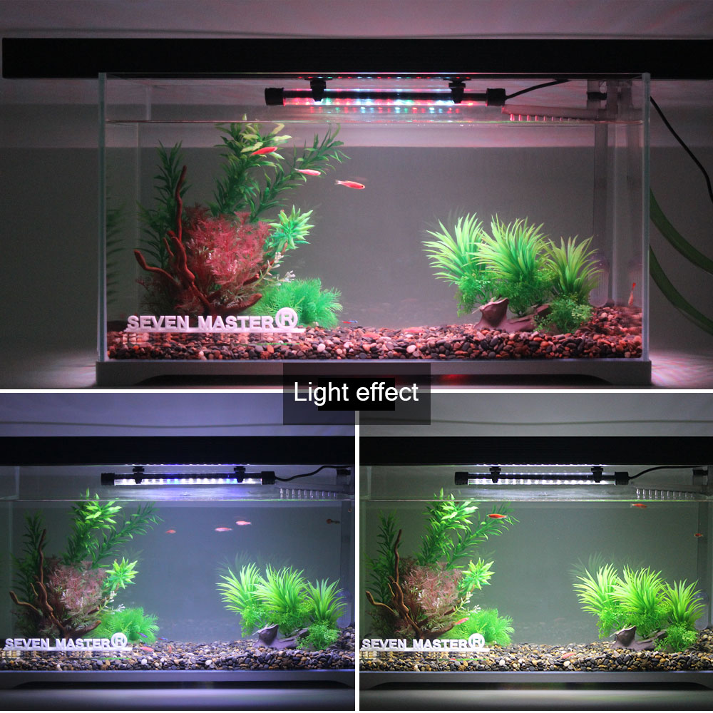 Luz LED para acuario, lámpara  - Aquarium Planted Tank Light reseña y precio