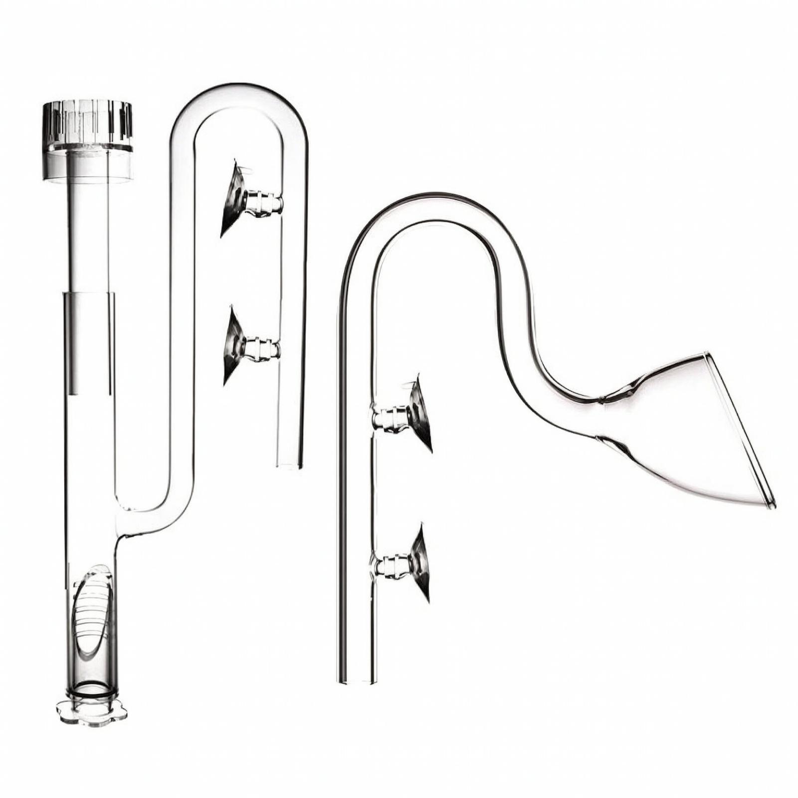 Conjunto de tubos Lily transpa - Aquarium Lily Pipe reseña y precio
