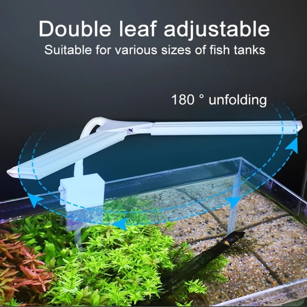 Iluminación LED súper delgada  - Aquarium Planted Tank Light reseña y precio