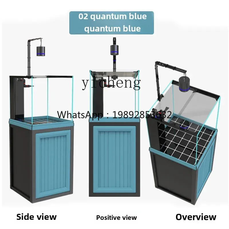 Filtro de fondo cuadrado B1 pa - Aquarium Planted Tank Filter reseña y precio