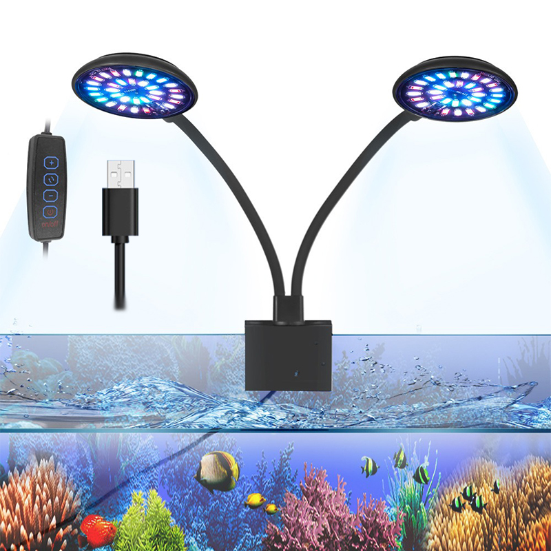 Luz LED USB para acuario, lámp - Aquarium Planted Tank Light reseña y precio
