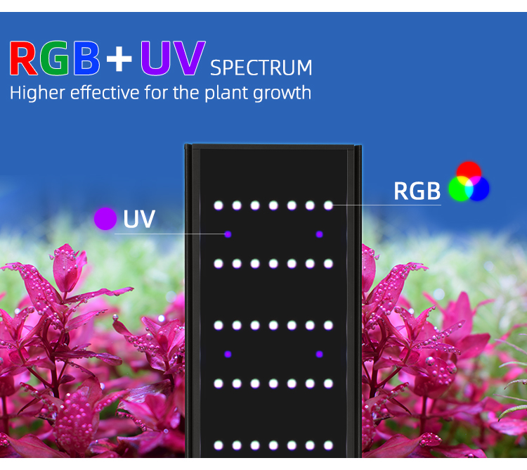 WEEK AQUA Serie L Control de a - Aquarium Planted Tank Light reseña y precio