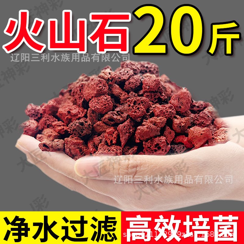 Piedra Volcánica Roja Natural  - Aquarium Planted Tank Soil reseña y precio