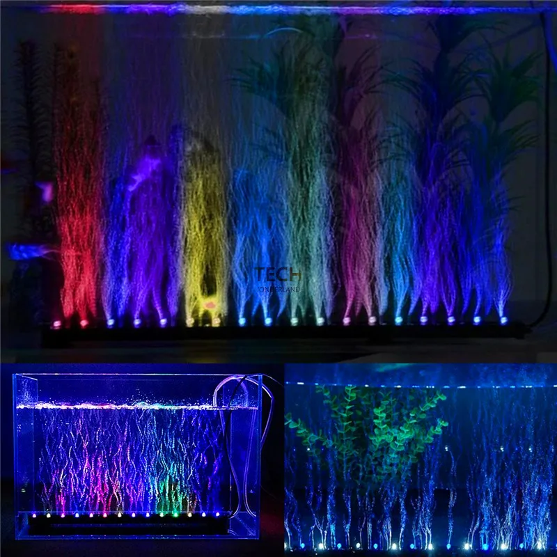 Acuario pecera sumergible suba - Aquarium Planted Tank Light reseña y precio