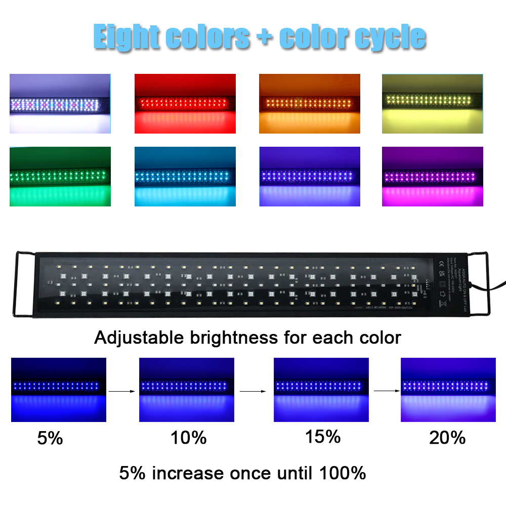 Lámpara LED de espectro comple - Planted Aquarium Pendant Light reseña y precio