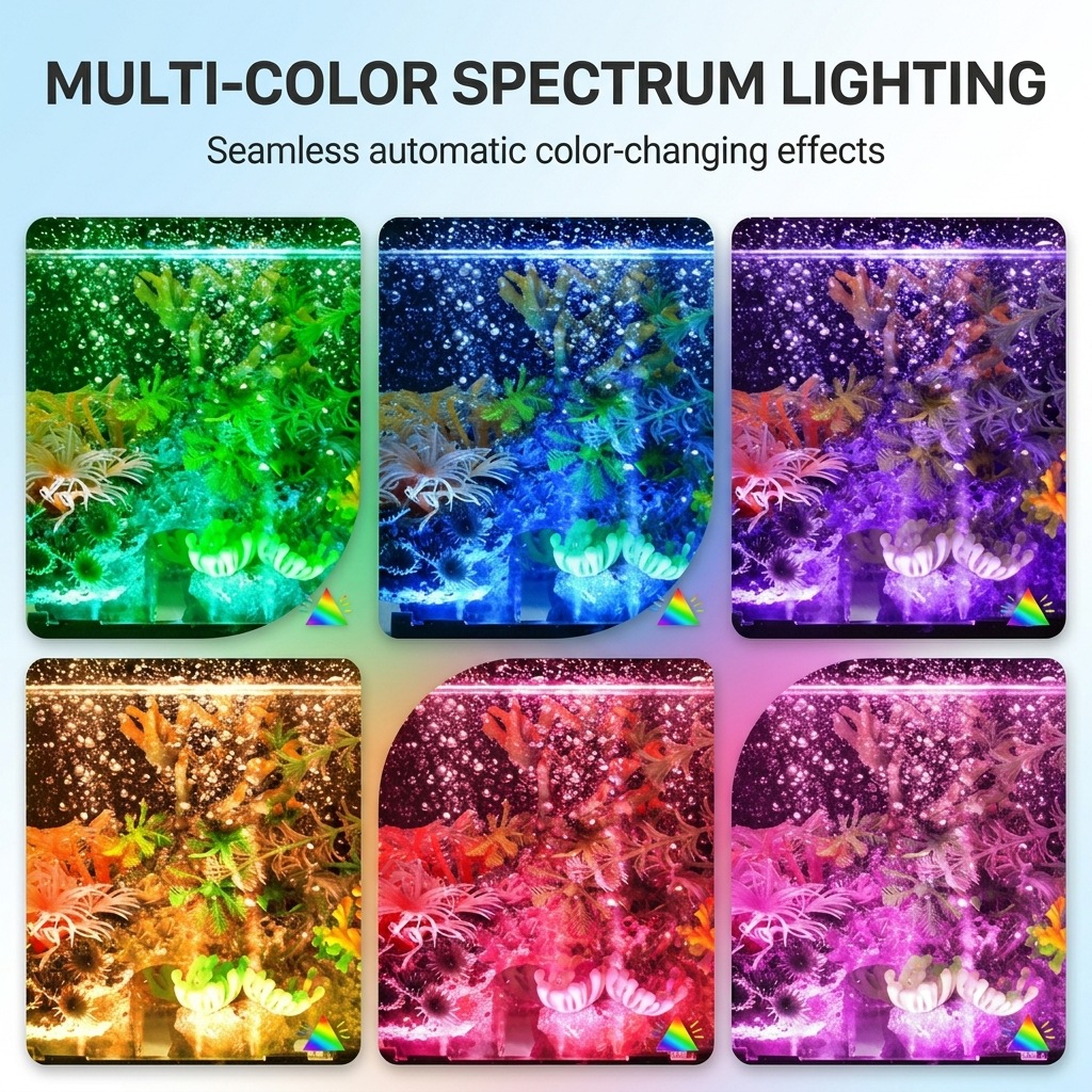 Lámpara LED USB para Acuario,  - Aquarium Lily Pipe reseña y precio