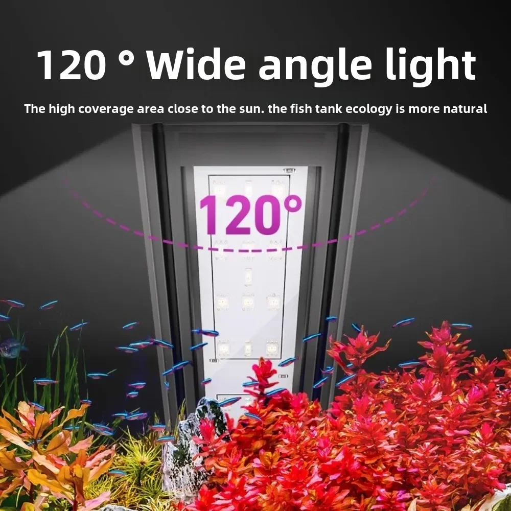 Luz LED regulable programada p - Aquarium Planted Tank Light reseña y precio